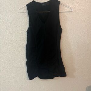 Elegant Black V-Neck Tank Top